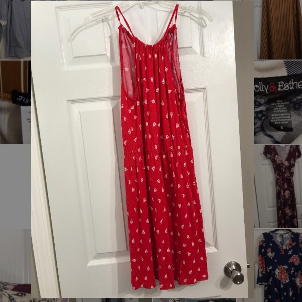 Strapless dress